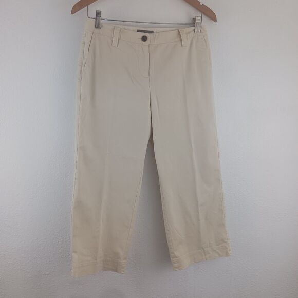 Tommy Bahama khaki crop pants size 4 - Picture 1 of 7